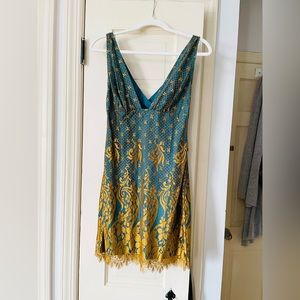 Miguelina Lace Cocktail Dress